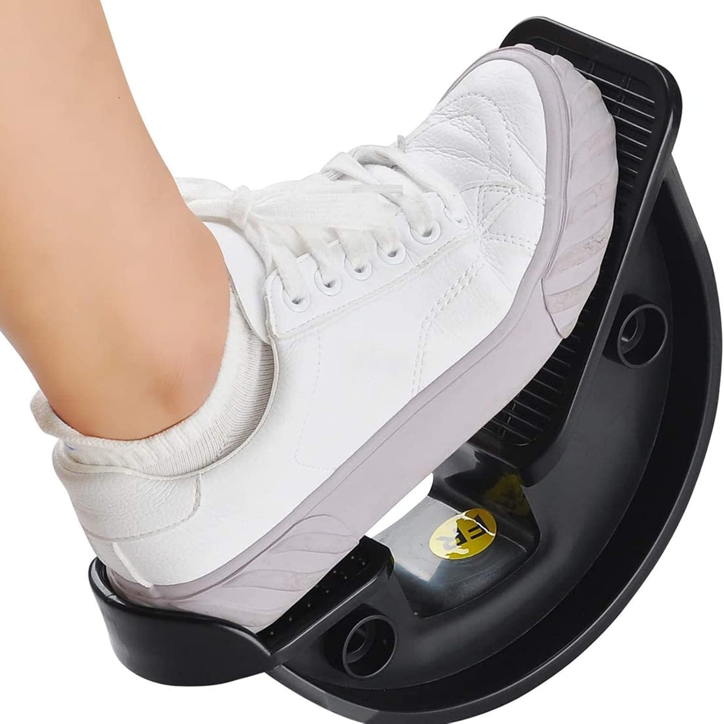 Foot Rocker Calf Stretcher Ankle Plantar Board for Achilles Tendonitis, Muscle Stretch, Feet and Shin Splint Pain Relief - Improve Calf Flexibility, Ankle Mobility - Rose