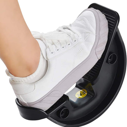 Foot Rocker Calf Stretcher Ankle Plantar Board for Achilles Tendonitis, Muscle Stretch, Feet and Shin Splint Pain Relief - Improve Calf Flexibility, Ankle Mobility - Rose
