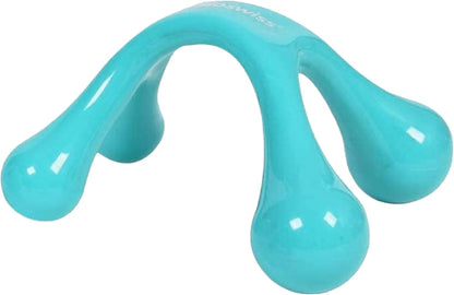BioSwiss 2-Pack Handheld Full Body Massager, 4-Leg Pressure Point Tool for Back, Neck, and Shoulder, Includes 1 Large and 1 Small