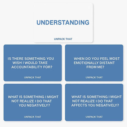 UNPACK THAT Self-Exploration Card Deck Personal Growth Cards - 100 Deep Questions for Self-Discovery, Mindfulness & Emotional Healing | Journal Prompt, for Her