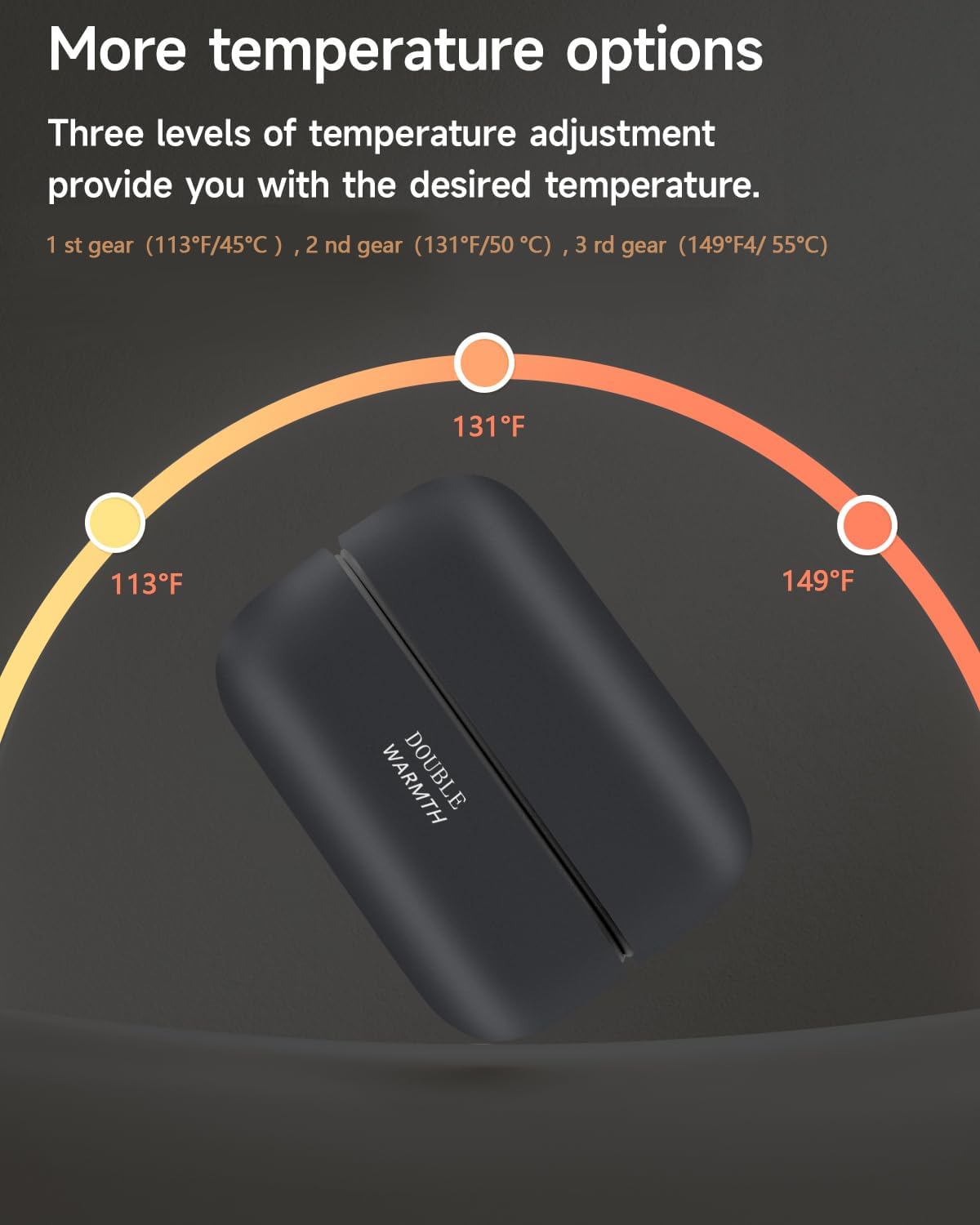 AI Magnetic Split Hand Warmers 2 Pack, 10000mAh Rechargeable Electric Hand Warmer,AI Intelligent Chip Temperature Control,16H Long-lasting Safe Heating,Pocket Hand Warmer for Traveling,Hiking,Camping.