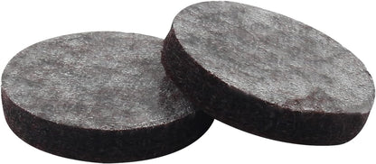 48 Pcs 1-1/2"/38mm Felt Furniture Pads Brown Round | Self Adhesive, 5mm Thick, Anti Scratch Floor Protectors, For Furniture Feet Chair Legs