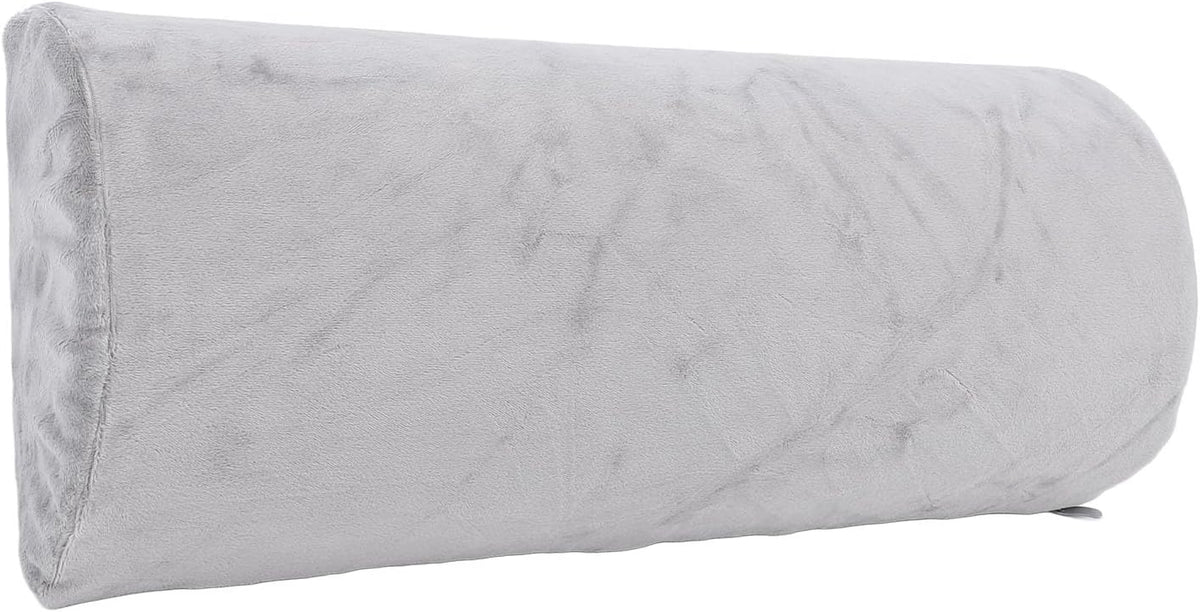 Jiawu Half Moon Waist Pillow Memory Foam Lumbar Support Cushion for Lower Back Pain Relief, Ergonomic Pillow for Head, Feet, Knees, Hip & Leg Support While Sleeping or Sitting