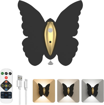 Eneru Motion Sensor Wall Sconce Set of 2, Rechargeable Wall Lights, Indoor