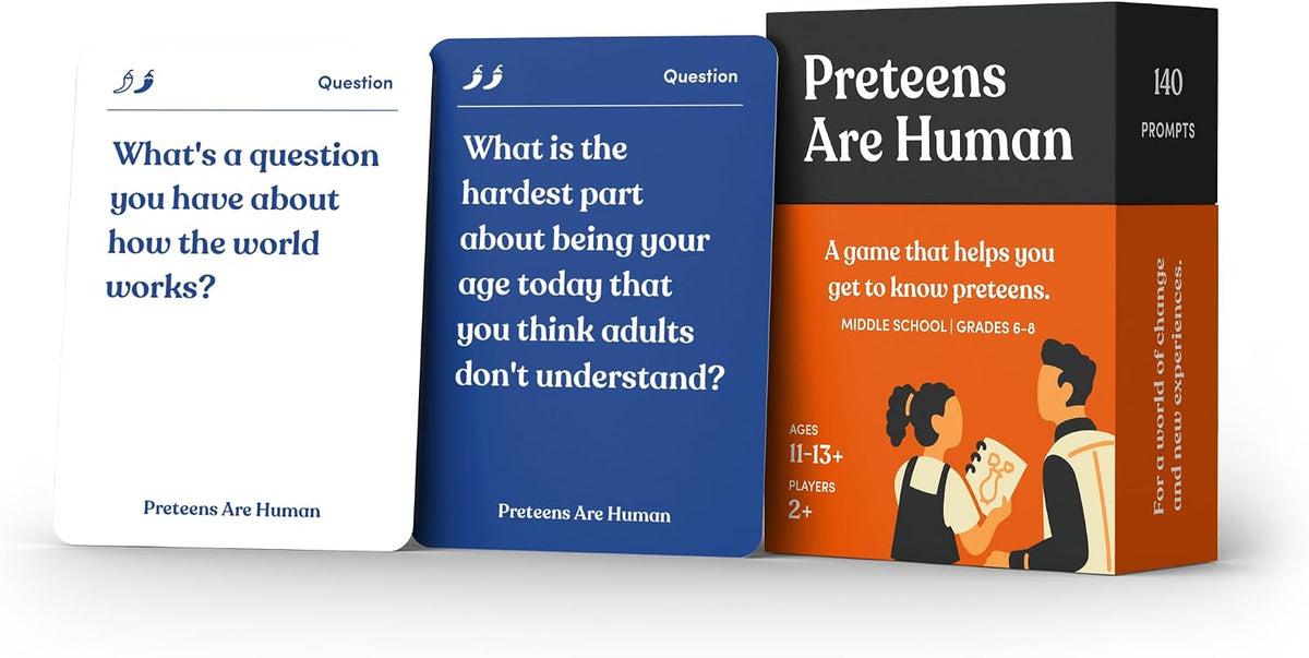 Friends are Human Conversation Cards for Friendship and Bonding, 140 Cards