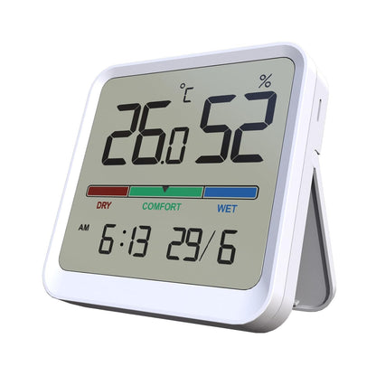 Temtop T1 Bluetooth Indoor Thermometer Hygrometer for Room Temperature | Humidity Notification Alerts, Data Export, Digital Gauge for Home, Office, Greenhouse, Garage, Nursery, Gift