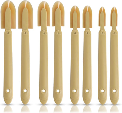 8pcs Rubber Caulking Caulk Remover Smoothing Tool | Reusable Sealant Spatula Spreader 4 Sizes Silicone Multifunctional Caulk Finishing Tool Applicator for Tiles Brick Kitchen