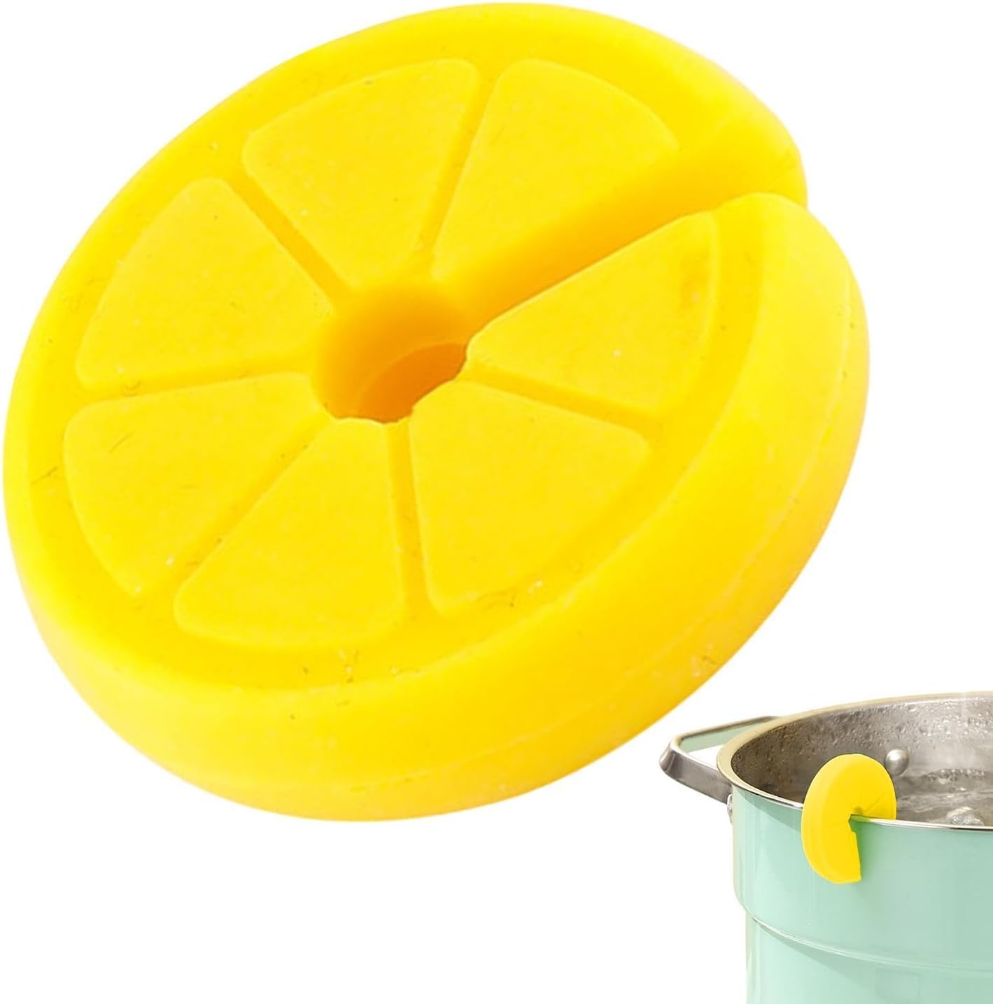 Silicone Pan Lid Lifter Heat Resistant Spill Proof Silicone Tool | Pot Lid Overflow Stopper for Soup Cooking Stewing Simmering