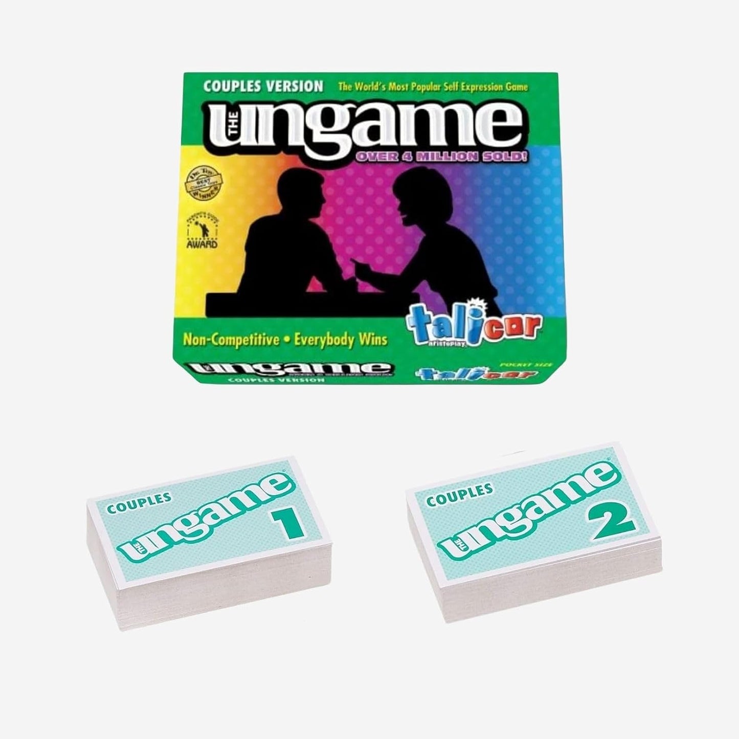 Pocket UNGAME - Seniors Edition - Non-Competitive Card Game for Seniors to Discuss, Share Values & self Express - Take a Walk Down Memory Lane - Age 55+