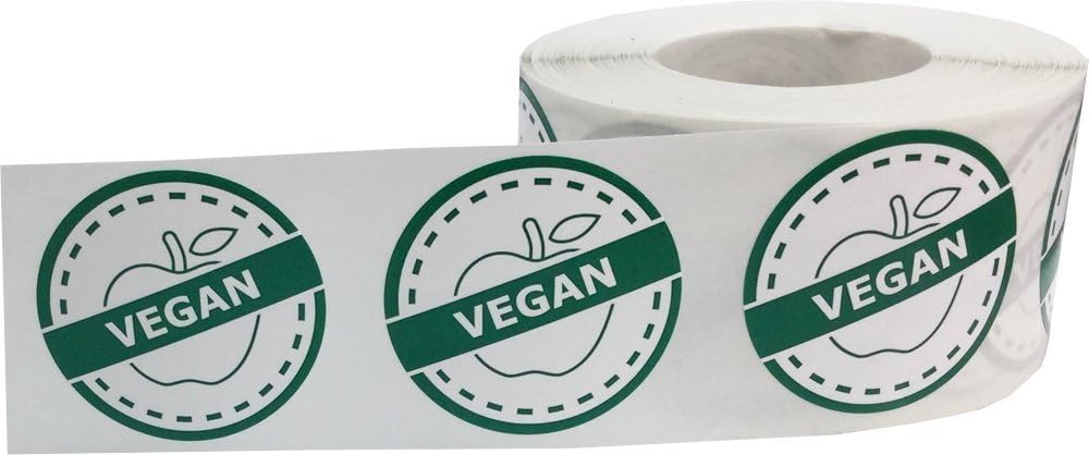 InStockLabels Gluten Free Food Rotation Labels, 1.25 Inch, 500 Stickers | Food safety allergy awareness labels for home meal prep, retail packaging, restaurants, food trucks and storage use