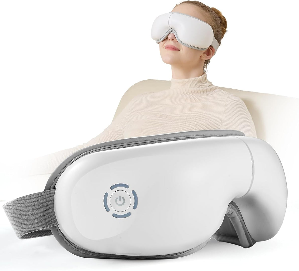 LAOBEN Eye Massager with Heat for Migraine Relief, Dry Eye and Better Sleep