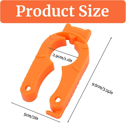 Water Bottle Opener, Bottle Openers for Seniors, 3-in-1, 3-Pack Orange | Bottle Cap Opener, Plastic Bottle Opener, Magnetic, Ergonomic Grip, Lightweight, for Arthritis & Weak Hands, 3-Pack Orange