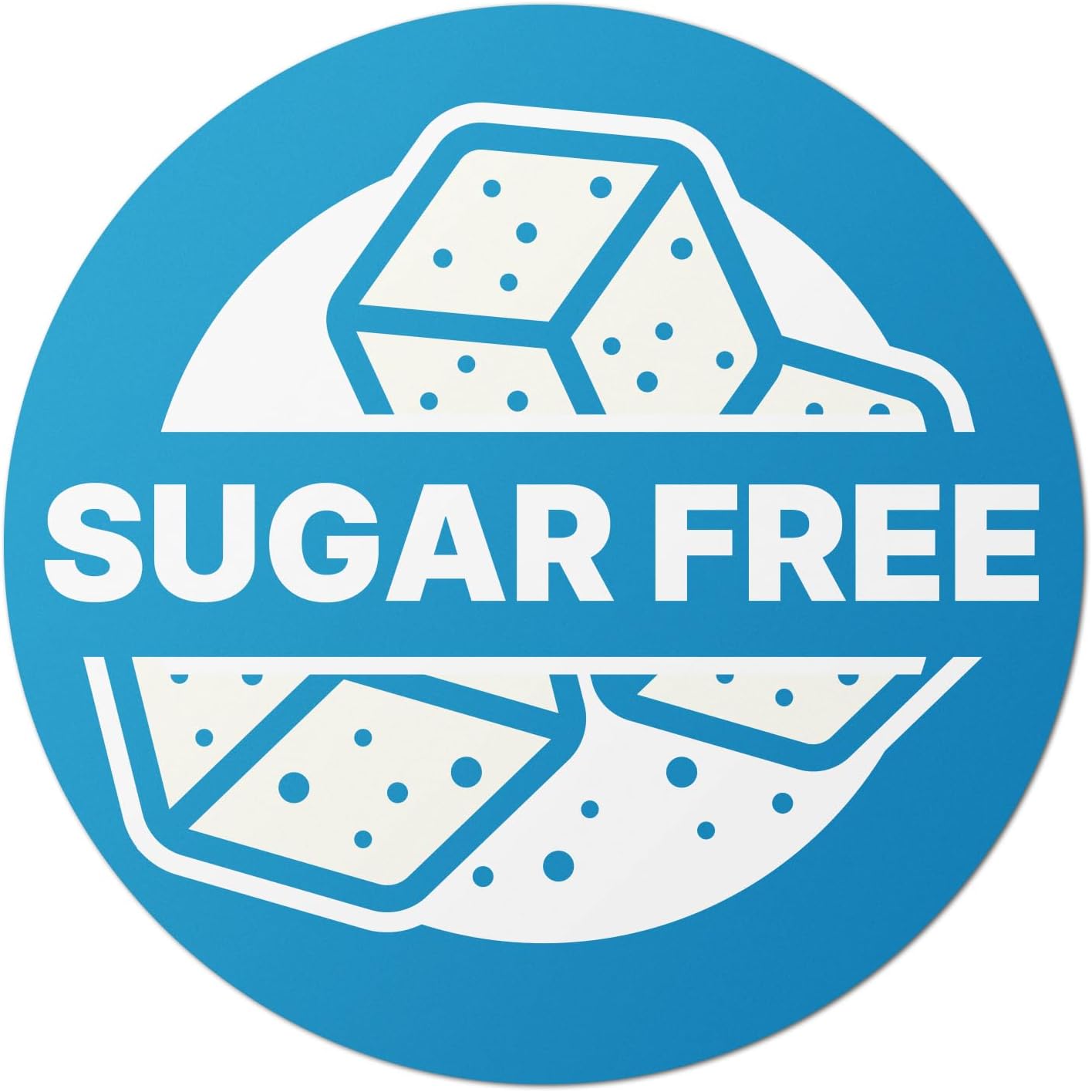 Dairy Free Food Labels Stickers - 1.5" Round Food Allergy Warning Meal Choice Label Stickers for Restaurant Deli Grocery Store Food Packaging, Strong Adhesive & Easy Peel (300 Labels on Sheet)