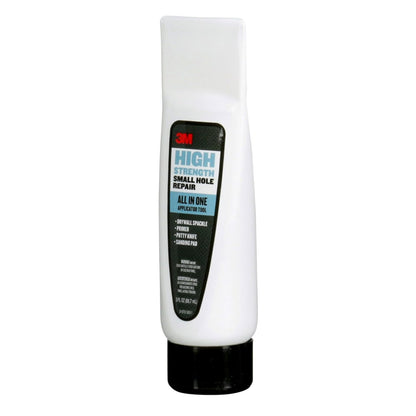 3M High Strength Small Hole Repair, All-in-One Applicator Tool | Quick and Easy Repair for Nicks and Nail Holes, Includes Putty Knife, Spackle, and Sanding Pad For Wall Repairs