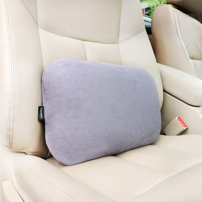 Lower Back Automotive Lumbar Support Pillow for Car Recliner Cushion Black