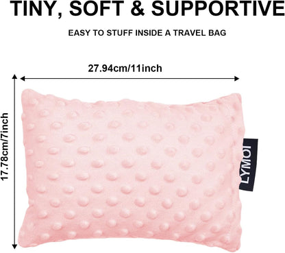 Small Soft Knee Pillow for Side Sleepers, 11" x 7.5" Hip Leg Support Pillows Joints Cushion Relief from Knees Sciatica Joints Back Pain After Surgery for Sleeping Gifts (Purple)