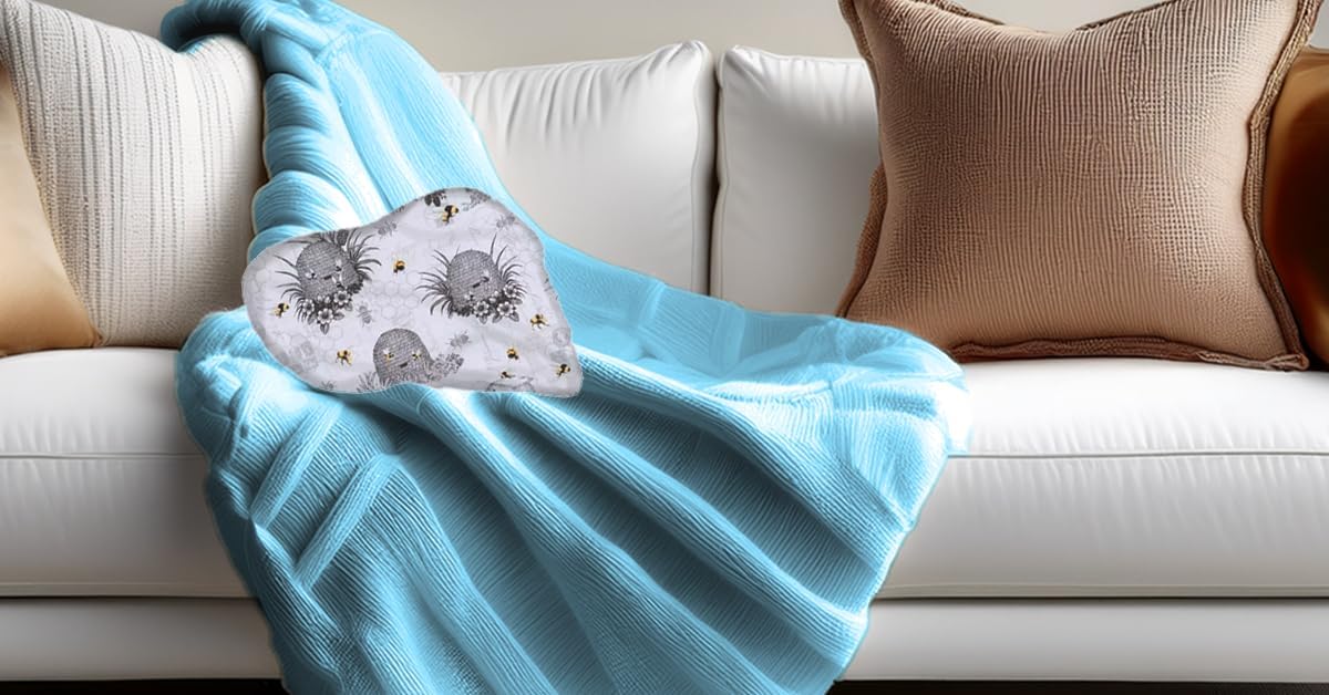 Heat Pack - Microwavable Heating Pads - Microwave Heating Pad for Pain Relief & Comfort - Suitable for The Neck, Back, Shoulders, Hips, Stomach Cramps & More - Neck Heat Wrap - Gift