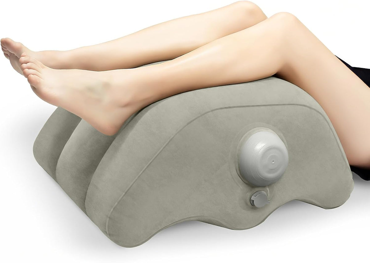 Inflatable Leg Elevation Pillow for After Surgery Swelling Circulation