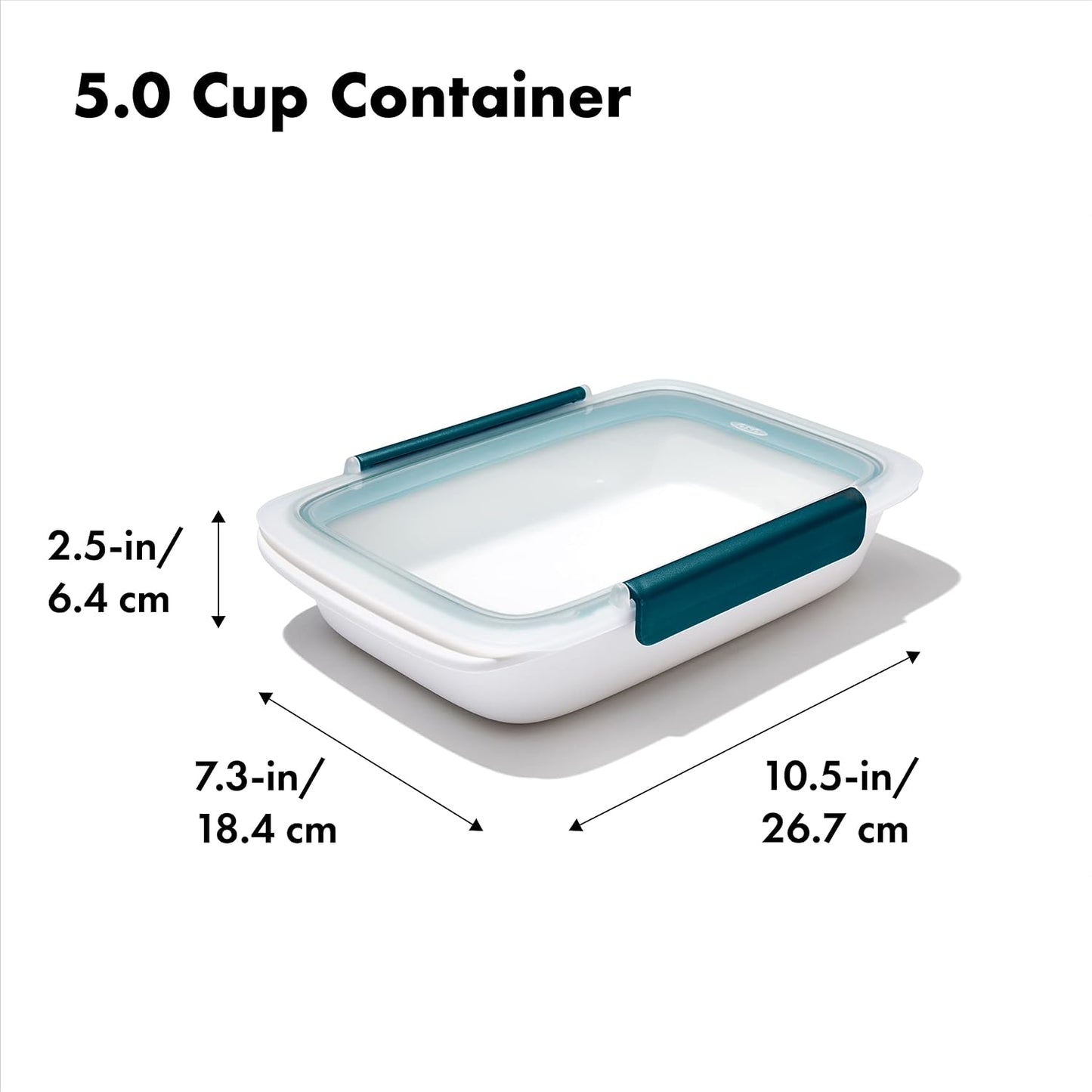 OXO Good Grips Prep and Go Container With Colander - Ocean Blue