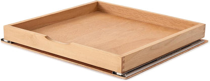 Pull Out Cabinet Drawers - 9x2 Size Options (10-29'W,18-21'D), Pre-Assembled with Soft Close Slides, Solid Beechwood, Easy Installation(10'W x 18'D)