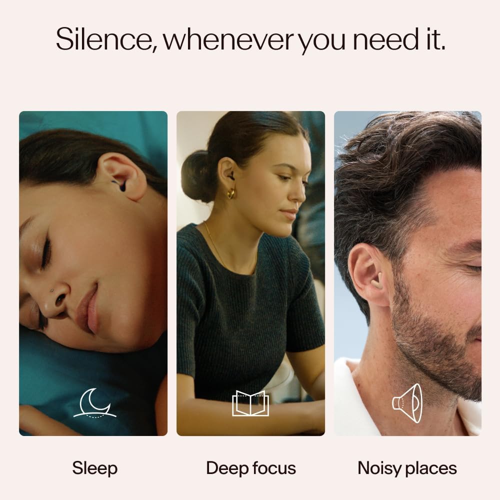 Alpine Silence | Ear Plugs for Noise Reduction, Sleep, Focus, & Travel