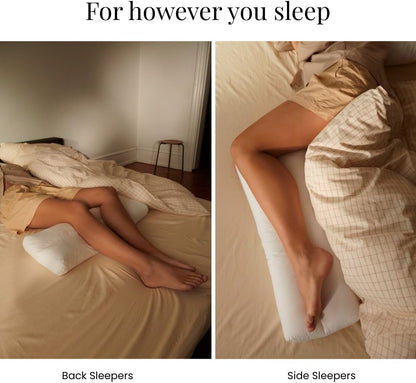 Fossflakes Knee & Ankle Leg Pillow for Side Sleepers, Firm Support