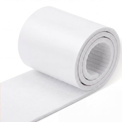 Jecery Adhesive Felt Roll, 1/4" X 6" X 1.25 Yard, Beige | Self-adhesive Padding for Foot Support, Pressure Relief, Furniture Protection, Splint Lining Cushion