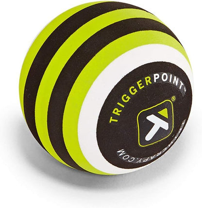 Trigger Point 2.5" Massage Ball: Green/Black/Whit