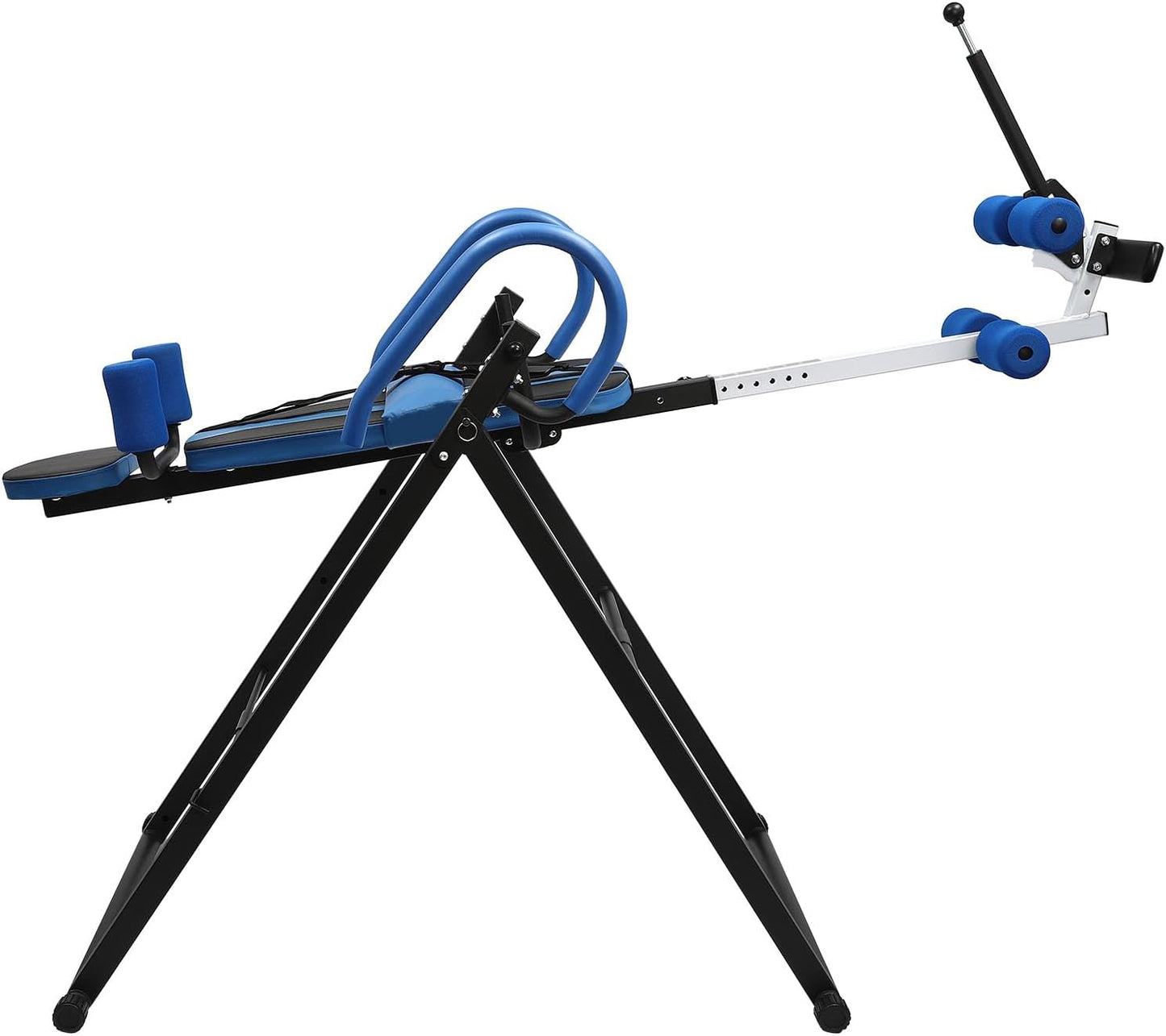Inversion Table for Back Pain Relief, 330.7lbs Capacity Heavy Duty Inversion Teeter Table with Adjustable Safety Belt & Headrest, Home Back Stretcher Decompression Equipment