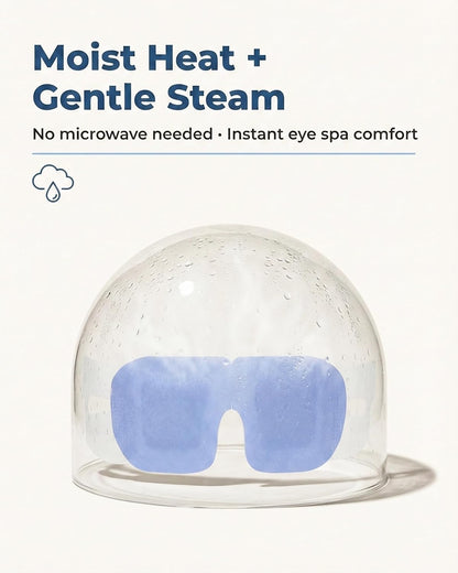 16 Pack Steam Eye Masks for Dry Eyes, Disposable Self-Heating Warm Compress