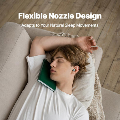 AZLA Calmfit Sleep Ear Plugs for Sleeping, Flexible Comfort Design (Mint, SML Set)