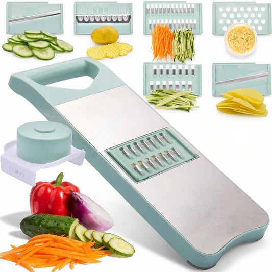 NACOLUS 6-Blade Mandoline Slicer for Kitchen,Handheld Vegetable Slicer