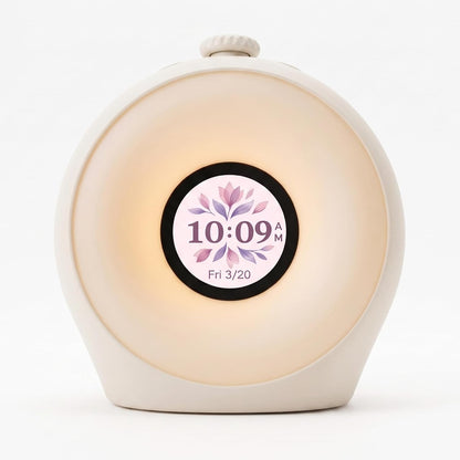 Sunrise Alarm Clock with 3 Unique Wake Up Modes for Every Sleeper, Sound Machine Night Light with 10 Natural White Noise Sounds and 8 Dimmable Ambient Mood Lighting for Bedrooms, Adults, Kids