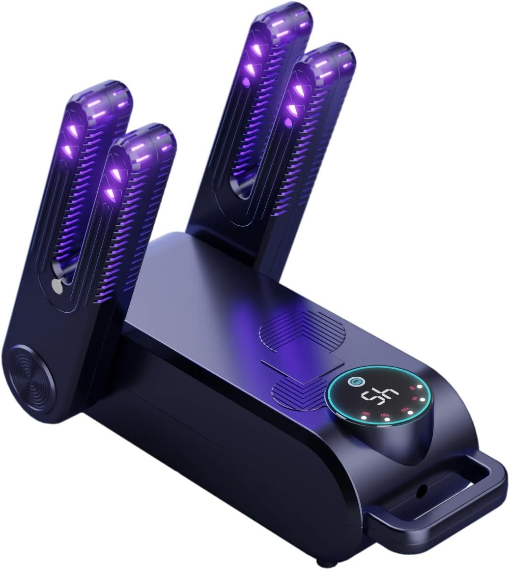 Boot Dryer and Shoe Dryer-360° Surround Air Fast Drying for Work Boots,Sneakers,Gloves,Aromatherapy Function