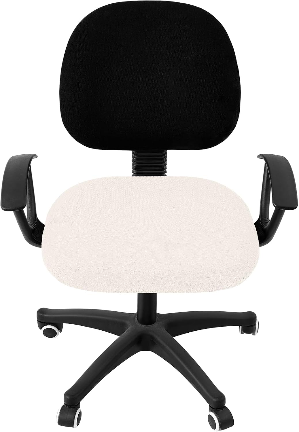 Smiry Office Computer Chair Armrest Covers, 2PCs Anti-dust Arm Rest Pad | Removable Washable Desk Chair Arm Pad Covers, Grey