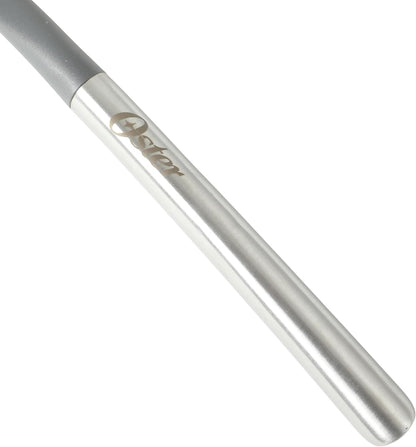 Oster Chadswyck 8” Can Opener, Stainless Steel Manual Can Opener with Soft Grip Handles, Smooth Edge Cutting, Dishwasher Safe