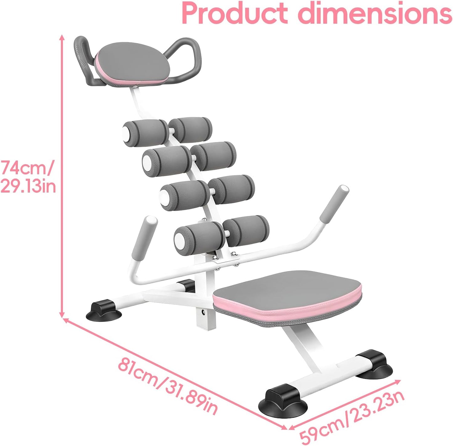 Mini Inversion Table Stretcher for Back Pain, Stretch Back and Neck, 330 lbs Weight Capacity, Spine Alignment Stretcher Home and Gym Inversion Equipment