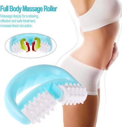 Handheld Anti-Cellulite Massagers, Body Roller Deep Tissue Massage Stick Tools for Arms, Legs, Thighs, Butt