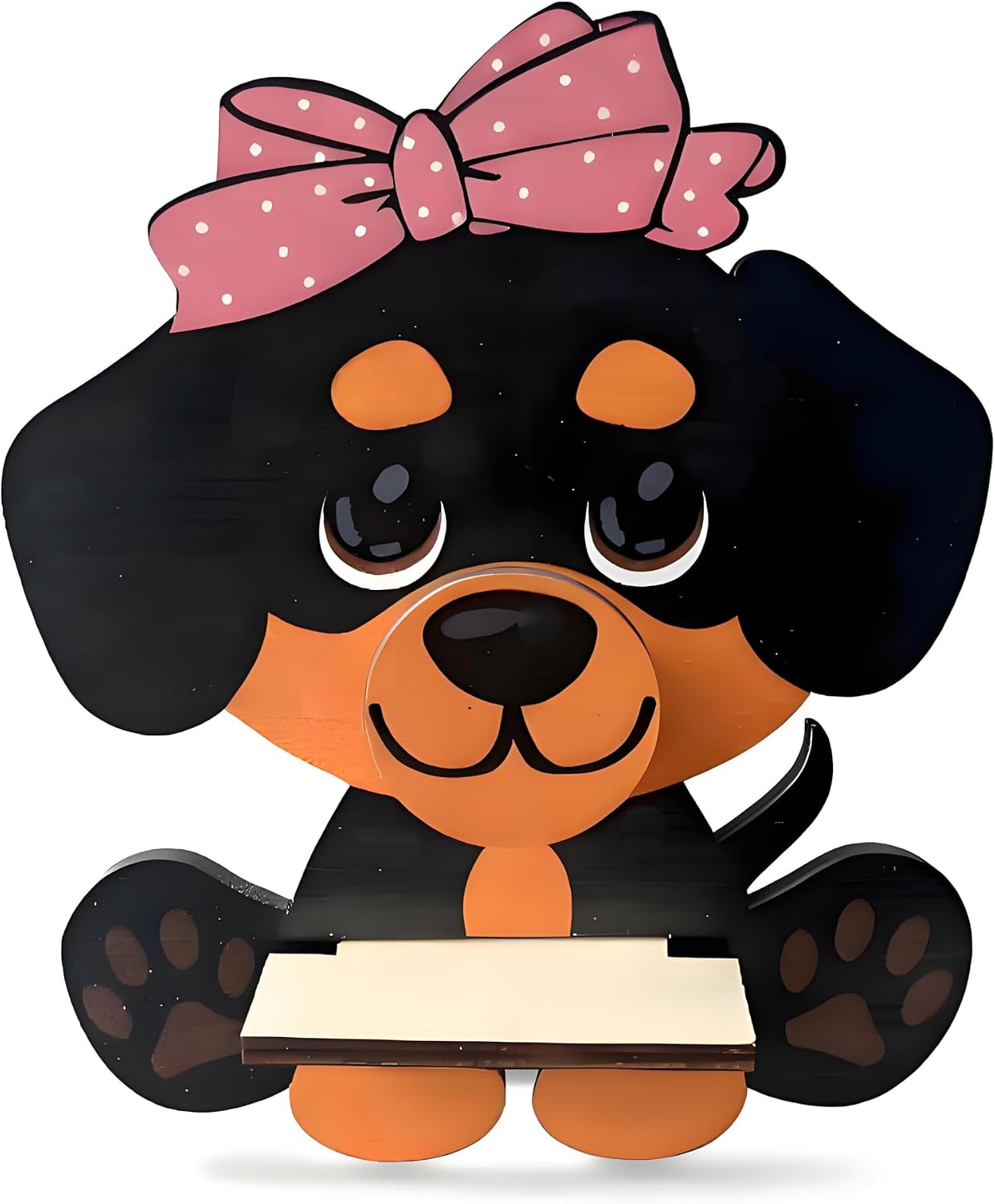Poodle Eyeglass Holder Cute Dog Stand Eyewear Organizer, Securely Hold Eyeglasses for Office Bedside Nightstand Desk Home Decor Gifts