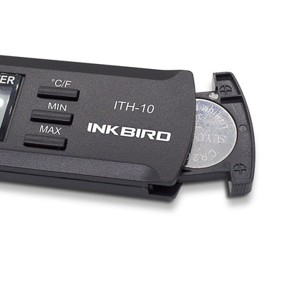 Inkbird ITH-10 Digital Thermometer and Hygrometer Temperature Humidity Monitor for Aging Box Guitar Ukulele