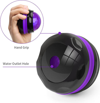 Coolrunner Massage Ball, Manual Roller Massager, Handheld Self Massage Therapy and Relax Full Body Tools for Sore Muscles, Shoulders, Neck, Arms, Legs, Back, Foot, Body (Blue) | Therapy and Relax Full Body Tools for Sore Muscles, Shoulders, Neck, Arms,