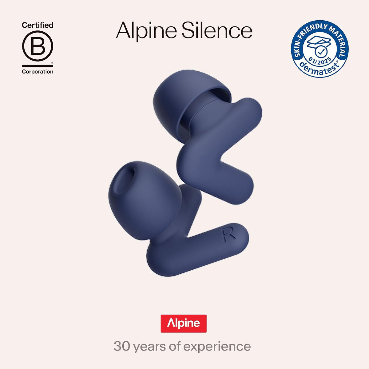 Alpine Silence | Ear Plugs for Noise Reduction, Sleep, Focus, & Travel