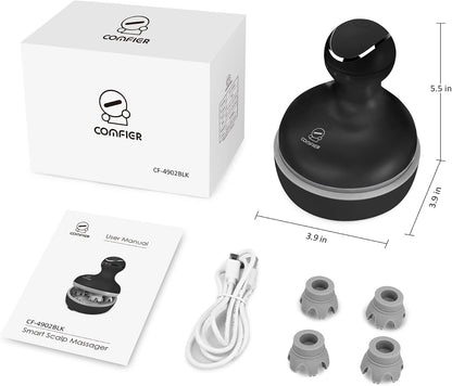 COMFIER Scalp Massager for Hair Growth, Electric Head Massager, Tangle-Free