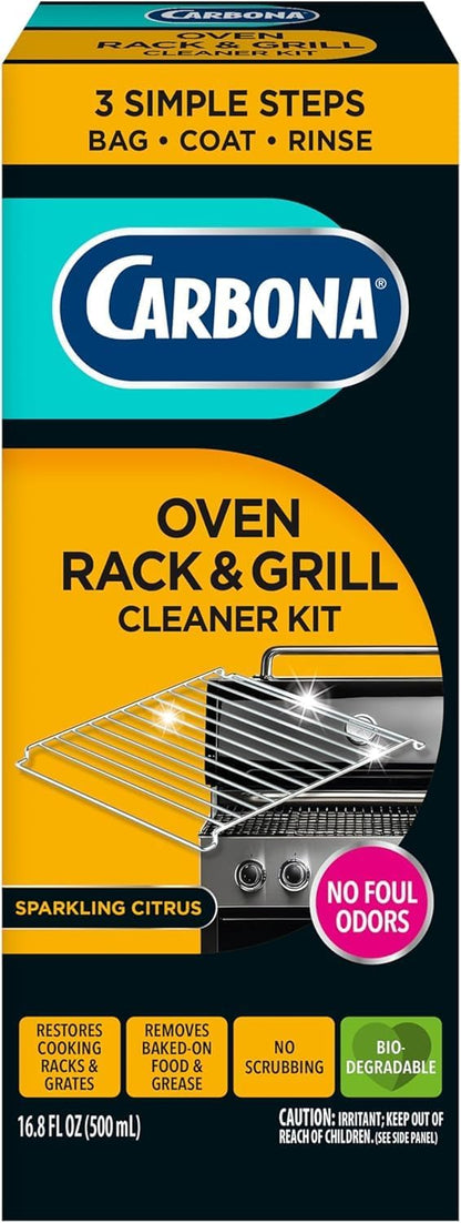 Carbona 2-in-1 Oven Rack and Grill Cleaner Bagged 16.8 Oz
