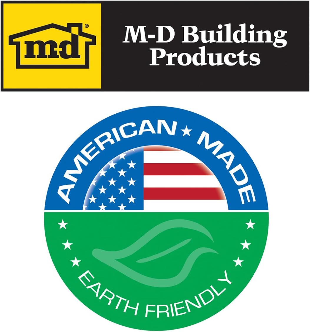 MD Building Foam Window Seal for Ex-Large Gaps, Gray, 17ft | Open-Cell Polyurethane Foam, Self-Adhesive Backing, Cut-to-Length Scissors, Seals Drafts Moisture Dust Insects