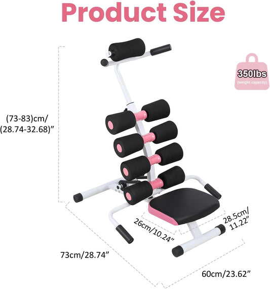 YOXIER Inversion Table, Inversion Tables for Back Pain, Heavy-Duty Steel Frame Spine Decompression, Spinal Decompression Machine with 350lbs Capacity, Compact Foldable, Ideal for Home and Gym Use