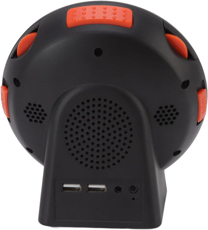 Extra Loud Vibrating Alarm Clock with Bed Shaker, 110 Decibels Red Flashing Light Clock for Heavy Sleepers and Hearing Impaired