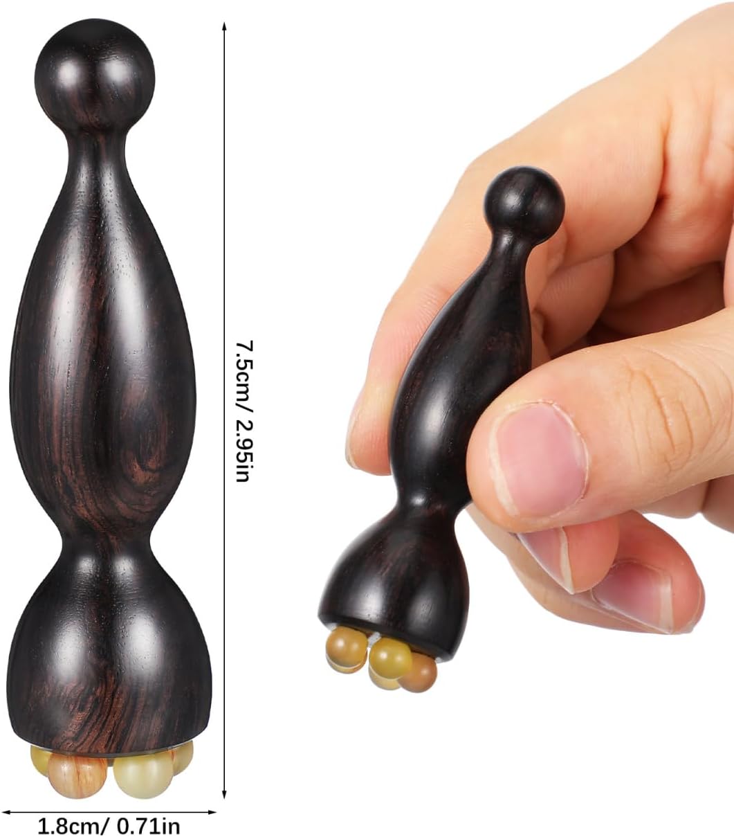 Wooden Facial Massager Stick for Women