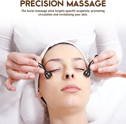 Wooden Facial Massager Stick for Women