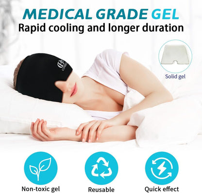 Migraine Relief Cap, Soothing Headache Ice Face Mask Products